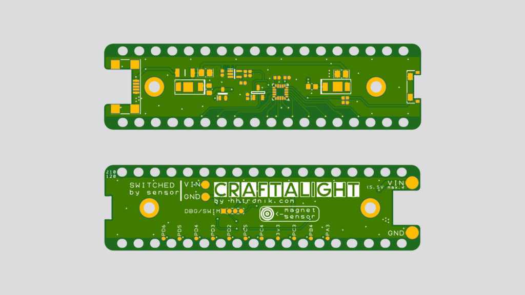 pcb rendering